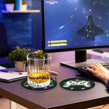 Load image into Gallery viewer, 8PCS Special Shape Diamond Painting DIY Coaster with Holder (Games)