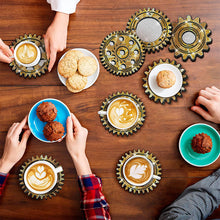 Load image into Gallery viewer, 8PCS Special Shape Diamond Painting DIY Coaster with Holder (Pinion)