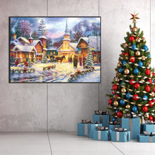 Load image into Gallery viewer, Diamond Painting - Full Square - Christmas street (70*50CM)