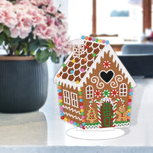 Load image into Gallery viewer, Diamond Painting Table Decor for Home Office Table Decor (Gingerbread Houses)