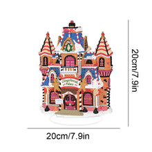 Load image into Gallery viewer, Diamond Painting Table Decor for Home Office Table Decor (Gingerbread City)