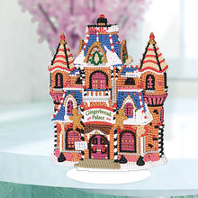 Load image into Gallery viewer, Diamond Painting Table Decor for Home Office Table Decor (Gingerbread City)