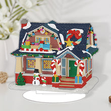 Load image into Gallery viewer, Diamond Painting Table Decor for Home Office Table Decor (Patch Hut)