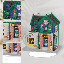 Load image into Gallery viewer, Diamond Painting Table Decor for Home Office Table Decor (Books Beer Cafe)