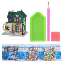 Load image into Gallery viewer, Diamond Painting Table Decor for Home Office Table Decor (Books Beer Cafe)