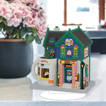 Load image into Gallery viewer, Diamond Painting Table Decor for Home Office Table Decor (Books Beer Cafe)