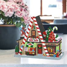 Load image into Gallery viewer, Diamond Painting Table Decor for Home Office Table Decor (Sweet Candy House)