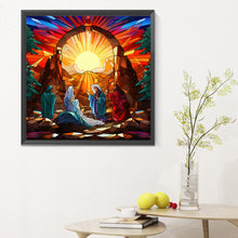 Load image into Gallery viewer, Diamond Painting - Full Round - Believer Jesus Glass Art (30*30CM)
