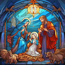 Load image into Gallery viewer, Diamond Painting - Full Round - Believer Jesus Glass Art (30*30CM)