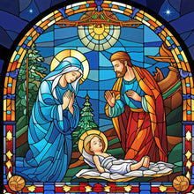 Load image into Gallery viewer, Diamond Painting - Full Round - Believer Jesus Glass Art (30*30CM)