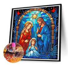 Load image into Gallery viewer, Diamond Painting - Full Round - Believer Jesus Glass Art (30*30CM)