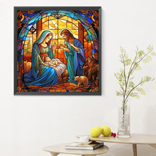 Load image into Gallery viewer, Diamond Painting - Full Round - Believer Jesus Glass Art (30*30CM)