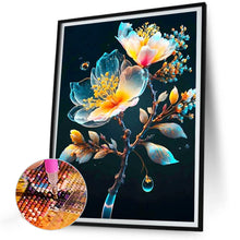 Load image into Gallery viewer, Diamond Painting - Full Round - Fluorescent crystal flowers (30*40CM)