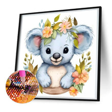 Load image into Gallery viewer, Diamond Painting - Full Round - baby koala (30*30CM)