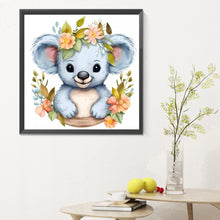 Load image into Gallery viewer, Diamond Painting - Full Round - baby koala (30*30CM)