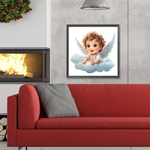 Load image into Gallery viewer, Diamond Painting - Full Round - angel baby (30*30CM)