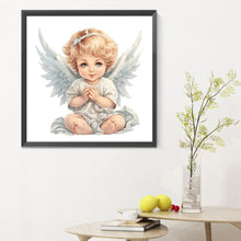 Load image into Gallery viewer, Diamond Painting - Full Round - angel baby (30*30CM)