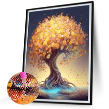 Load image into Gallery viewer, Diamond Painting - Full Round - glowing tree (30*40CM)
