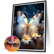 Load image into Gallery viewer, Diamond Painting - Full Round - Butterflies and glowing flowers (30*40CM)