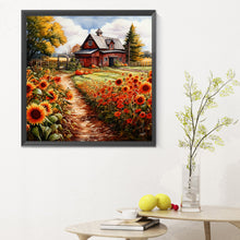 Load image into Gallery viewer, Diamond Painting - Full Round - Harvest Farm (30*30CM)