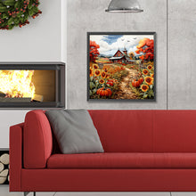 Load image into Gallery viewer, Diamond Painting - Full Round - Harvest Farm (30*30CM)