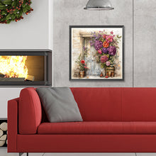 Load image into Gallery viewer, Diamond Painting - Full Round - Nostalgic garden entrance (30*30CM)