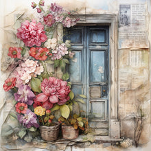 Load image into Gallery viewer, Diamond Painting - Full Round - Nostalgic garden entrance (30*30CM)