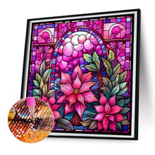 Load image into Gallery viewer, Diamond Painting - Full Round - Pink Christmas Glass Art (30*30CM)