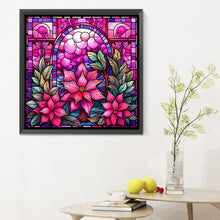 Load image into Gallery viewer, Diamond Painting - Full Round - Pink Christmas Glass Art (30*30CM)