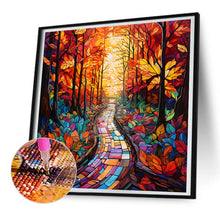 Load image into Gallery viewer, Diamond Painting - Full Round - maple leaf forest (30*30CM)