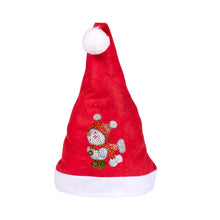 Load image into Gallery viewer, DIY Diamond Painting Christmas Hat Comfort Soft for Adults Unisex (Snowman #7)