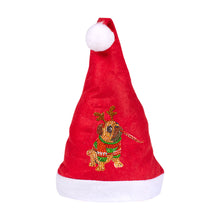 Load image into Gallery viewer, DIY Diamond Painting Christmas Hat Comfort Soft for Adults Unisex (Puppy #8)