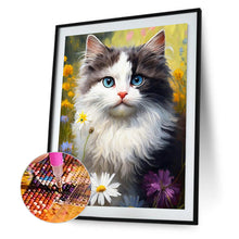 Load image into Gallery viewer, Diamond Painting - Full Round - Cats and nature (30*40CM)