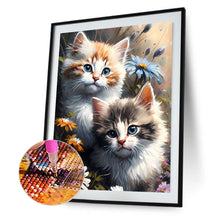 Load image into Gallery viewer, Diamond Painting - Full Round - Cats and nature (30*40CM)
