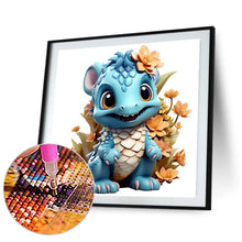 Load image into Gallery viewer, Diamond Painting - Full Round - little dinosaur (30*30CM)