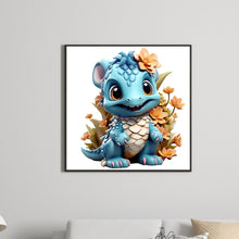Load image into Gallery viewer, Diamond Painting - Full Round - little dinosaur (30*30CM)