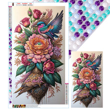 Load image into Gallery viewer, Diamond Painting - Full Round - flowers and birds (40*70CM)