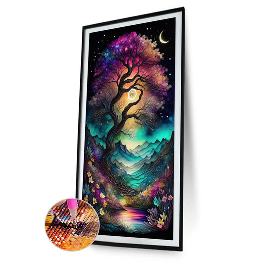 Diamond Painting - Full Round - life Tree (40*70CM)