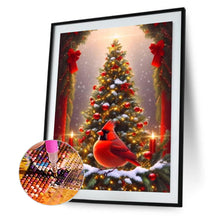 Load image into Gallery viewer, Diamond Painting - Full Round - Christmas cardinal (30*40CM)