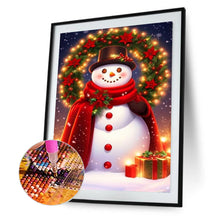 Load image into Gallery viewer, Diamond Painting - Full Round - Christmas snowman (30*40CM)
