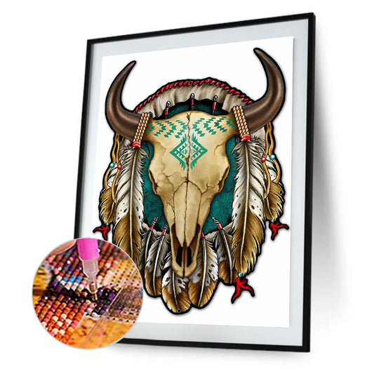 Diamond Painting - Full Round - Indian Animal Dream Catcher (30*40CM)