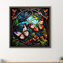 Load image into Gallery viewer, Diamond Painting - Full Round - Butterfly (40*40CM)