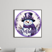 Load image into Gallery viewer, Diamond Painting - Full Round - snowman (30*30CM)