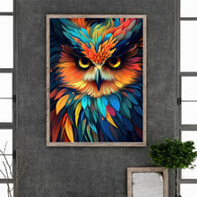 Load image into Gallery viewer, Diamond Painting - Full Round - colorful owl (30*40CM)