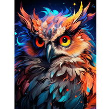 Load image into Gallery viewer, Diamond Painting - Full Round - colorful owl (30*40CM)