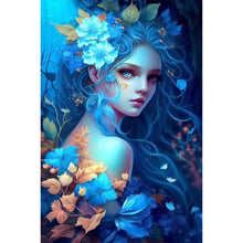 Load image into Gallery viewer, AB Diamond Painting - Full Square - Flower Fairy Character Series (40*60CM)