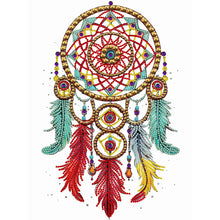Load image into Gallery viewer, Diamond Painting - Partial Special Shaped - Dreamcatcher (30*40CM)