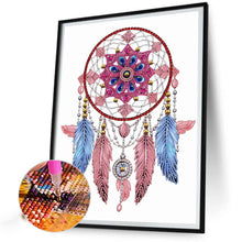 Load image into Gallery viewer, Diamond Painting - Partial Special Shaped - Dreamcatcher (30*40CM)