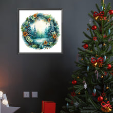 Load image into Gallery viewer, Diamond Painting - Full Round - Christmas tree ring (40*40CM)