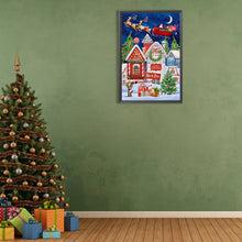 Load image into Gallery viewer, Diamond Painting - Full Round - Christmas Jacket Rider (40*60CM)